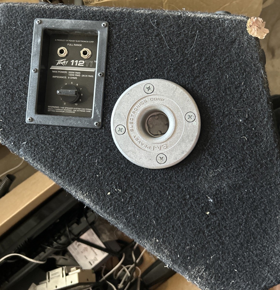 Peavey 112M 65 Watt Floor Monitor Stage Speaker for sale online | eBay