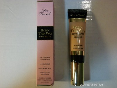 TOO FACED OIL CONTROL FOUNDATION 24 HOUR WEAR W/HYALURONIC ACID 1OZ 30ML U PICK