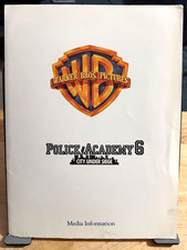 POLICE ACADEMY 6 1989 Movie Press Kit - Folder and 6 B&W Promo Photos
