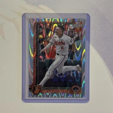 2025 Topps Chrome Ray Wave Ryan Mountcastle Baltimore Orioles #297