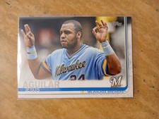 2019 Topps Jesus Aguilar #287 Image Variation SP (Free Shipping)