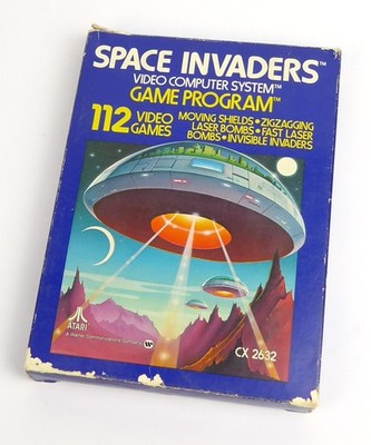 Atari 2600 in OVP -- SPACE INVADERS (Picture Label) -- Atari VCS