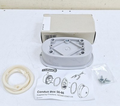 Novar ED&S Ltd Friedland 56-66 / 577.001.002 Master Bell Conduit Box 20mm ¾ Inch