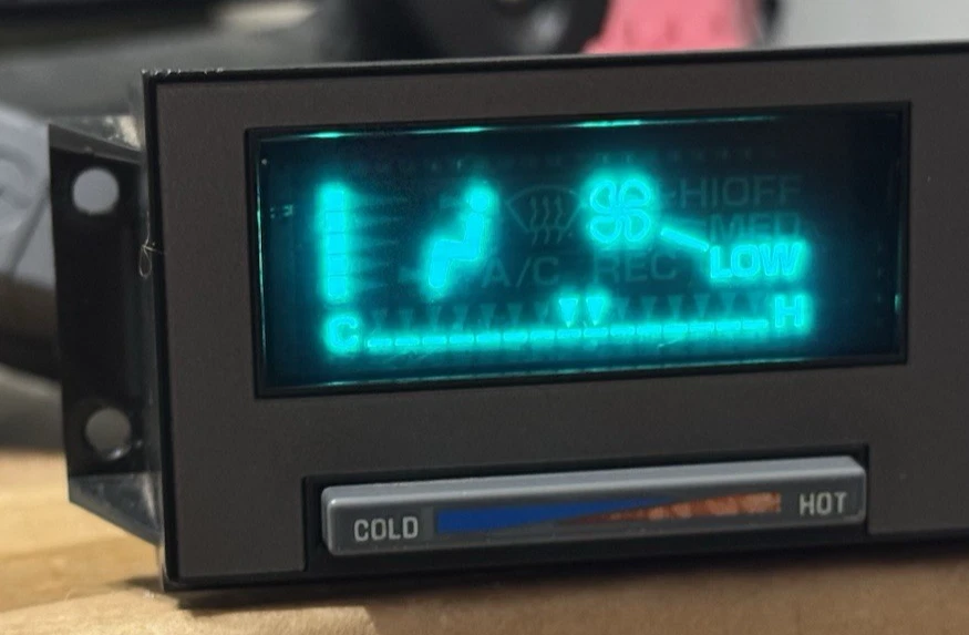 Chevy Silverado GMC C/K 1500 2500 1988-1994 CLIMATIZADOR CALEFACCIÓN AIRE ACONDICIONADO GRIS Foto 3 de 4