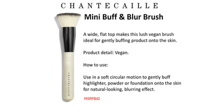 Chantecaille Buff And Blur Brush Reisegröße Neu in Hülle Neu