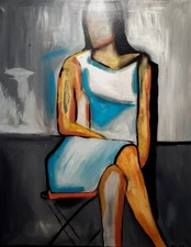 16 X 20 Oil On Canvas Painting 