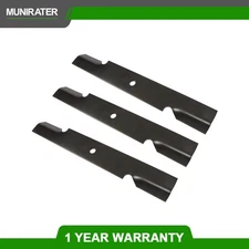 3 PK 91-622 Black Blades fits 52" Scag 482462 482878 48108  21227S 481711