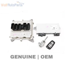 2013 BMW X3 2.0L - ECU DME / CAS4 Theft Locking Module / LOCK Cylinder W/ KEY