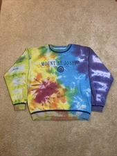 Medium Gear For Sports Mount St Joseph Crewneck Sweater Tie-Dyed Pullover USA