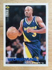 1995-96 Collector's Choice #291 Haywoode Workman