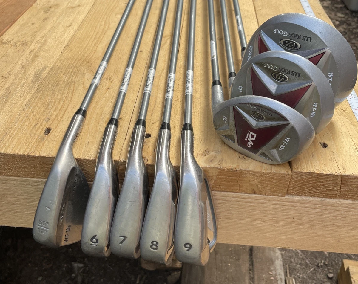 Unisex Kids Graphite Shaft Iron Right-Handed Golf Clubs for sale  display picture 1