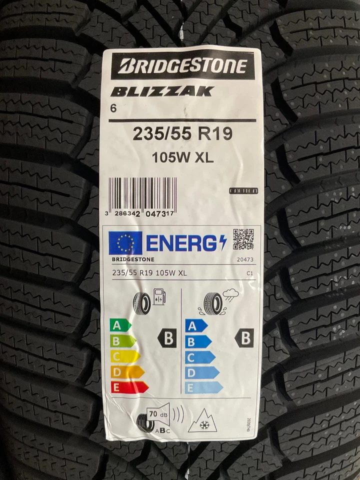 4 Winterräder neuer Opel Grandland OV64 Bridgestone 235/55 R19 105W 1697355980 - Bild 4 von 4
