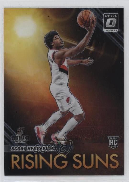 2023-24 Panini Donruss Optic Rising Suns Scoot Henderson #17 Rookie RC
