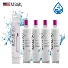 4 Pack Kenmore 9085 469085 Genuine Refrigerator Water Filter New Sealed 46-9085