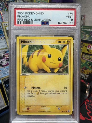 Pikachu graded PSA 9 for sale on eBay