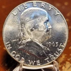 Choice Unc 1963-D Franklin Half Dollar BU
