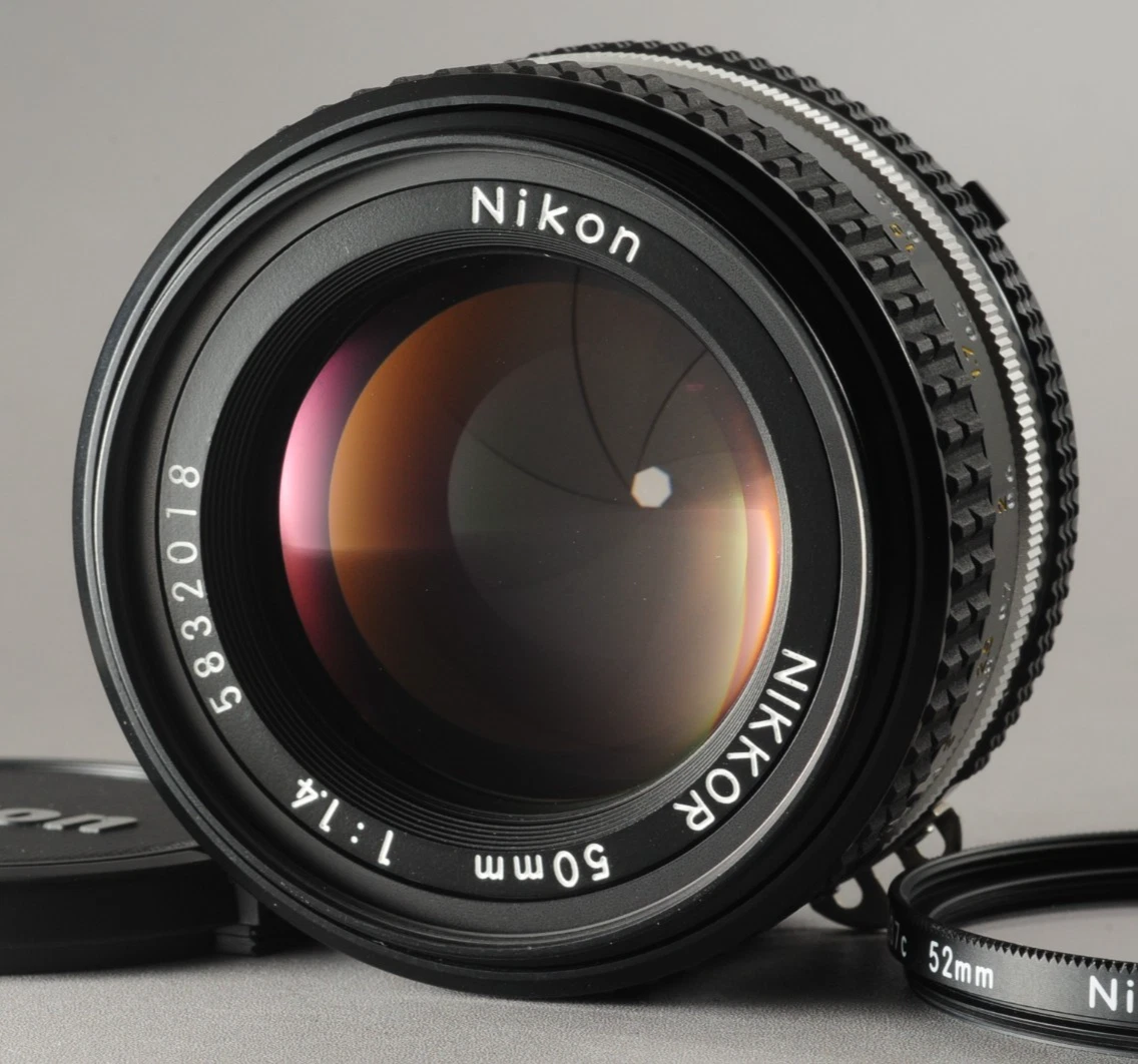 Nikon NIKKOR 50mm f/1.4 Camera Lenses for sale - eBay