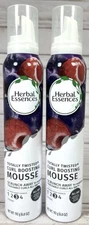 2 Herbal Essences Totally Twisted Curl Boosting Mousse #3 Strong Hold 6.8oz