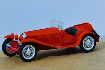 1:43 SCALE BRUMM 1932 ALFA ROMEO 8C 2300 ROADSTER (Race numbers removed), loose.