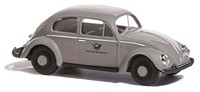 Busch H0 52964 Vw KäFer M. Ovalfen., Dbp, Grau