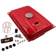 5 Gallon Universal Gas Fuel Tank W/Petcock Chrome Cap for 6500W Gas Generator