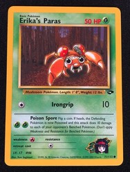 Erika's Paras 71/132 Gym Challenge 1st Edition Common