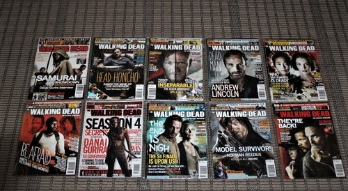 The Walking Dead Official Magazine Issue # 7 Boarded/Bag Day 1 2014 NEW Michonne - Picture 10 of 10
