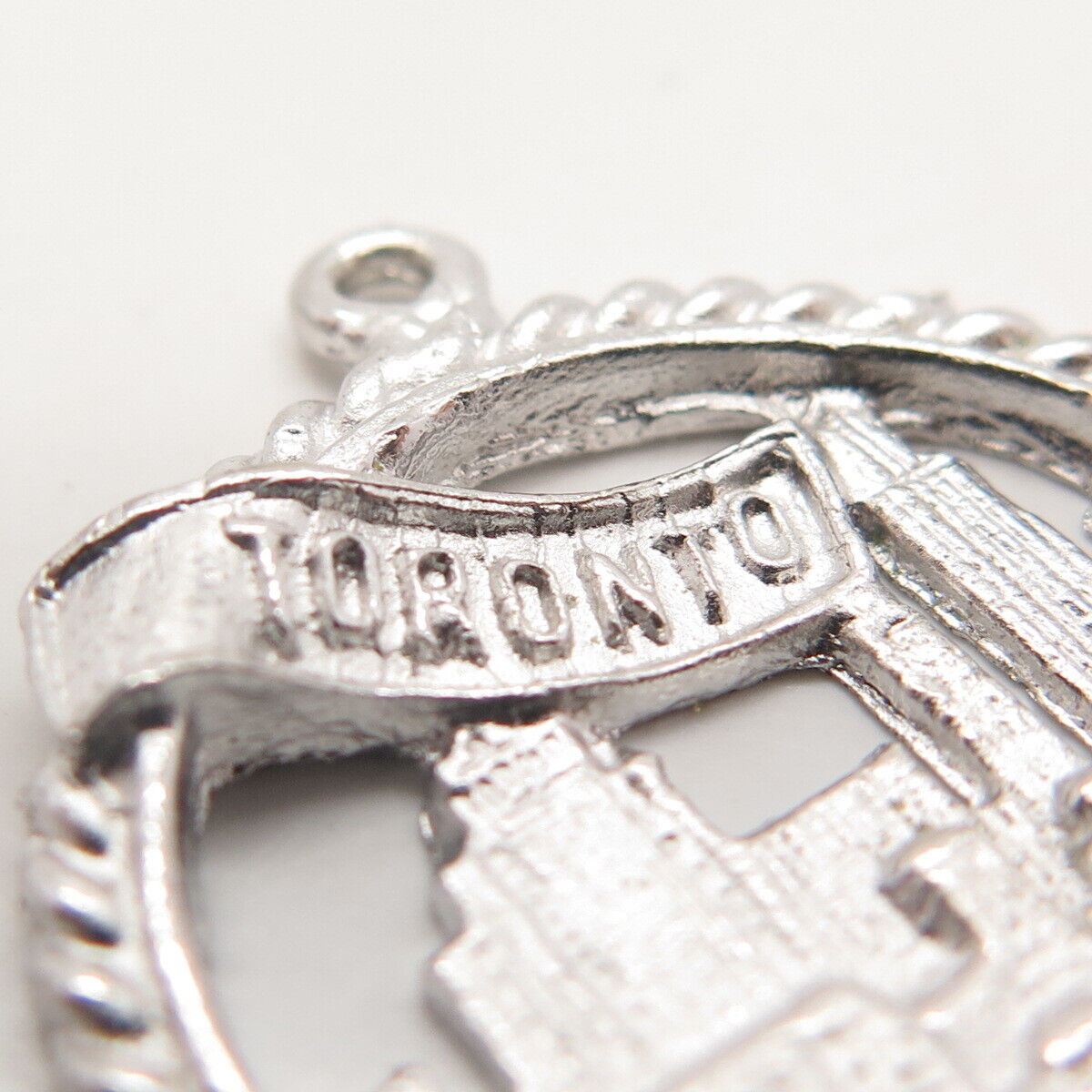 925 Sterling Silver Vintage "Toronto" City Charm … - image 7