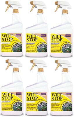 Bonide 099 40 oz Wilt Stop Plant Antitranspirant Moisture Loss Spray - Pack of 6