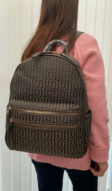 Designer Backpack Rucksack Fashion Women Ladies Handbag Faux Leather Travel Bag*