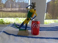 Manuel Felguerez SCUBA DIVER Metal Sculpture Mexican Modern Folk Art Figure Arte