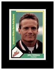 John Gibbons 1990 CMC #10 Scranton/Wilkes-Barre Red Barons