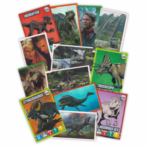 Jurassic World The Ultimate Collection Hybrid Sticker-Serie 2020 Karten C1 - C50 - Bild 1 von 51