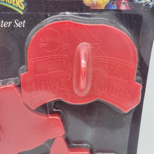 Vintage 1994 Wilton Mighty Morphin Power Rangers MMPR Cookie Cutters NIP - Image 4 of 4