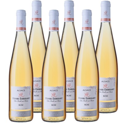 Henri Ehrhart Rose Pinot Noir Alsace Rosewein Reserve 123% vol 6 x 75cl