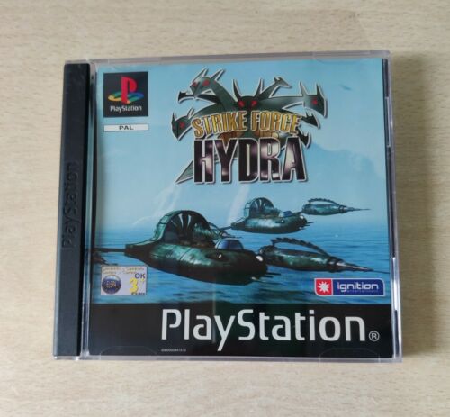 STRIKE FORCE HYDRA SONY PS1 PLAYSTATION 1 COMPLETE PAL ITALIAN  - Picture 1 of 3