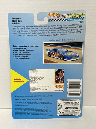 1992 Hot Wheels Pro Circuit Richard Petty #43  STP  1:64 - Picture 2 of 7
