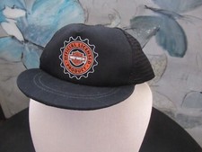 Vintage Harley Davidson Infant Trucker Hat Baby Snapback RARE Biker USA MADE