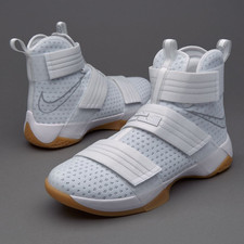 lebron soldier 10 white gum