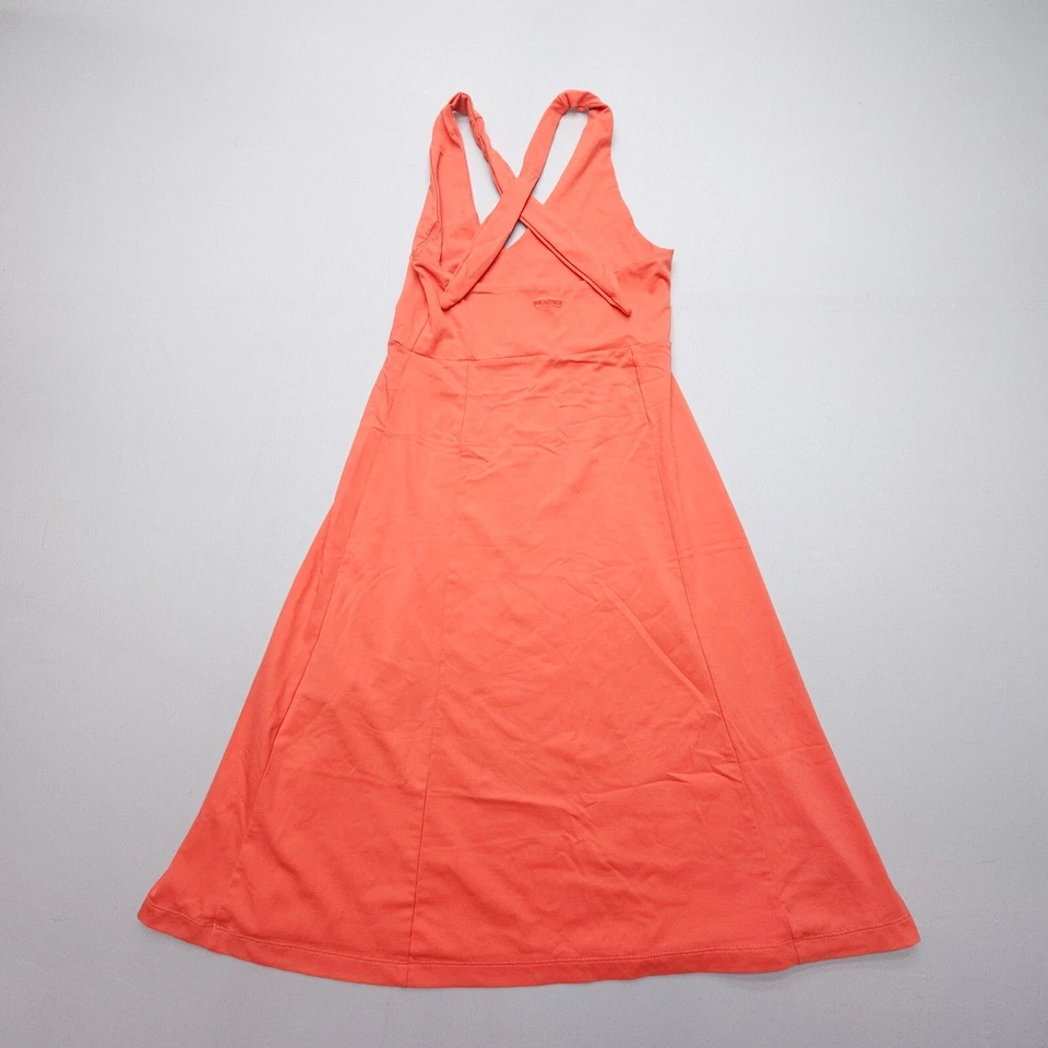 Patagonia Morning Glory Dress Womens Small Orange Pink Athletic Hiking Stretch - Image 2 of 4