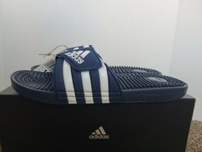 adidas Adissage F35579 Men's Athletic Sport Slides - Blue/White Size US 7  for sale online | eBay