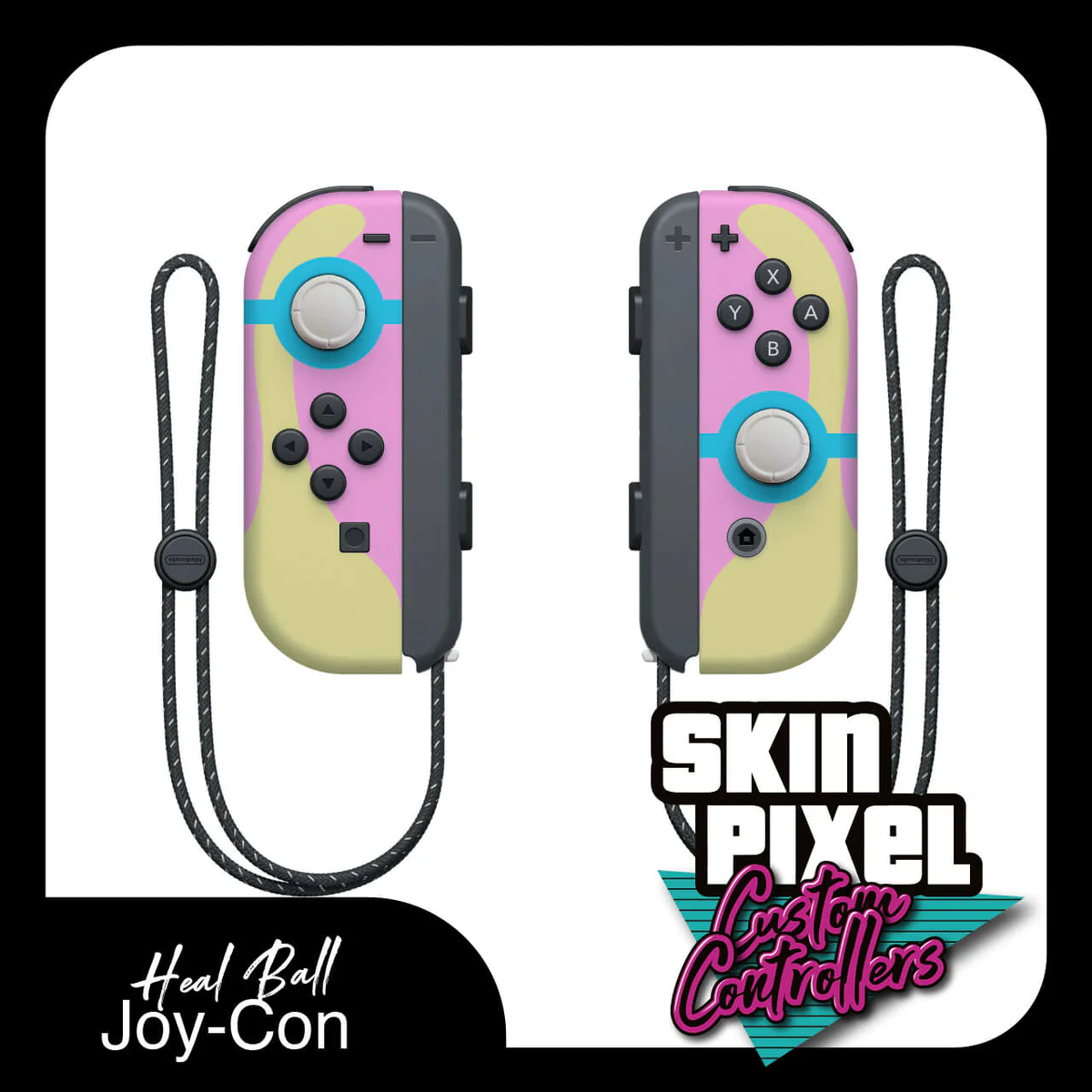 Heal Ball Pokemon Poke Ball Joy-Con Custom DIY Shells for Nintendo Switch