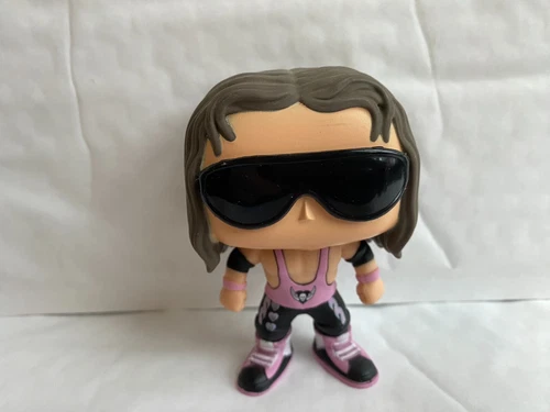 FUNKO POP VINYL #25 BRET HART FIGURE WWE WRESTLING SERIES