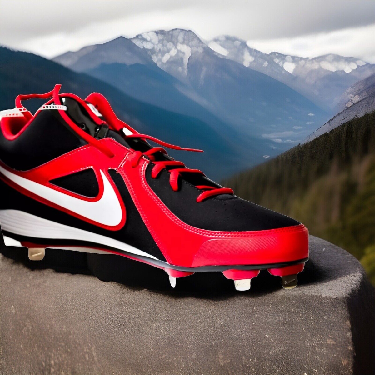 NIKE PRO COMBAT　MLB FITTED Mサイズ　3枚セット Nike MVP Strike Metal Mid Baseball Softball Men's Cleats