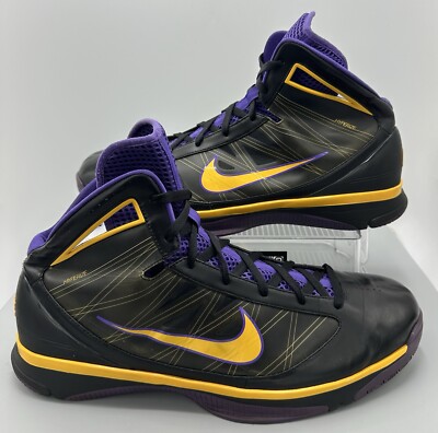 Very Rare Nike Hyperize Paul Gasol PE PROMO SAMPLE L.A. Lakers Mens Size 17