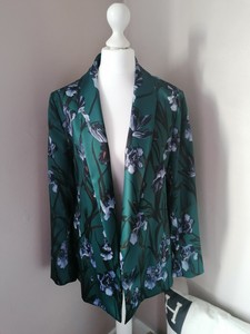 green floral blazer