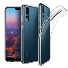 For Huawei P70 P40 P30 P20 Mate 50 Pro Slim Clear Soft Silicone Back Case Cover