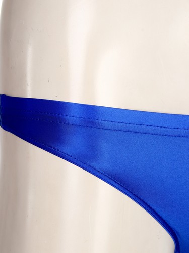FEESHOW Mens Metallic Shiny Underwear Low Rise Pouch Bikini Briefs Glossy AU - Picture 19 of 147