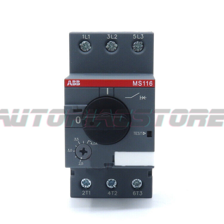 ABB MS116-12 Manual Motor Starter 8-12A 1SAM250000R1012 1PCS