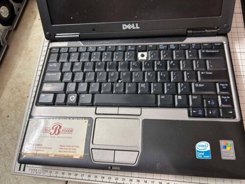 Dell Latitude D430 12" Intel Core 2 Duo NO RAM NO BATTERY For Parts Only - Picture 3 of 8